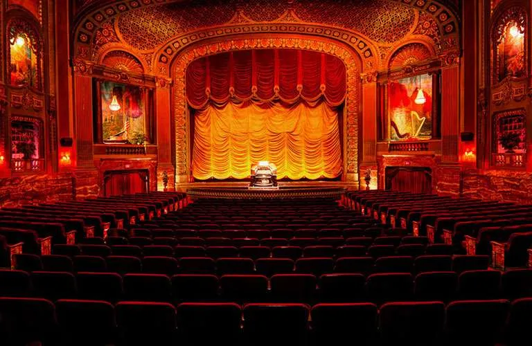 The Byrd Theatre Historic Cinema in Richmond, VA